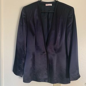 Karl Largerfeld satin blazer